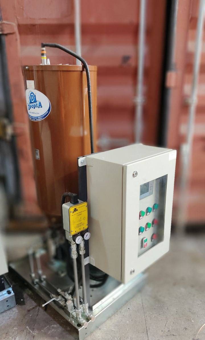 تصویر شماره یک سیستم روانکاری دو خطی